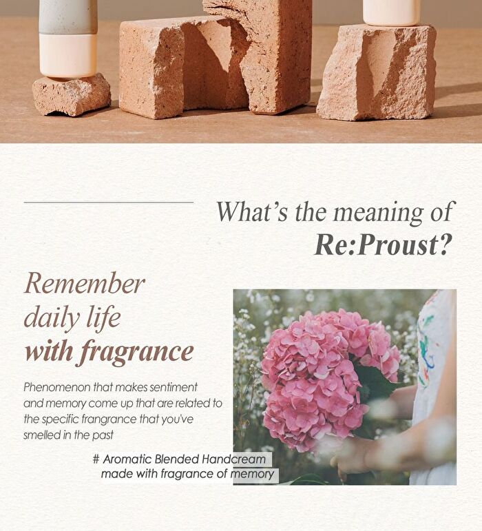 Re:proust Essential Blending Hand Cream - 3 Types - Earthy