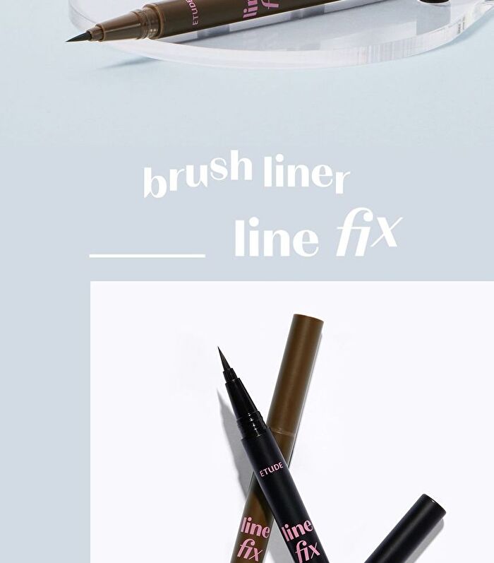 Etude House Line Fix Brush Liner - 01 Black 0.5g