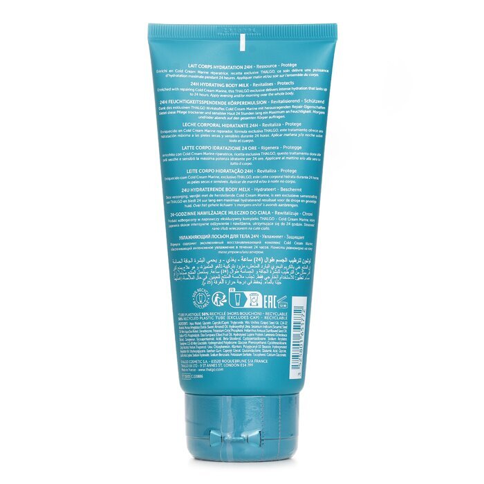 Thalgo Cold Cream Marine 24H Hydrating Body Milk - For Dry, Sensitive Skin 200ml