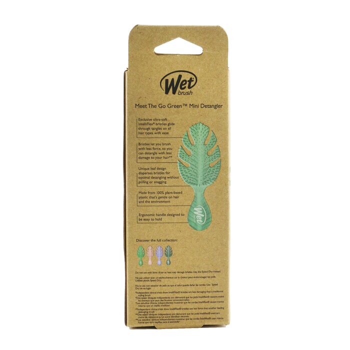 Wet Brush Go Green Mini Detangler - Green 1pc
