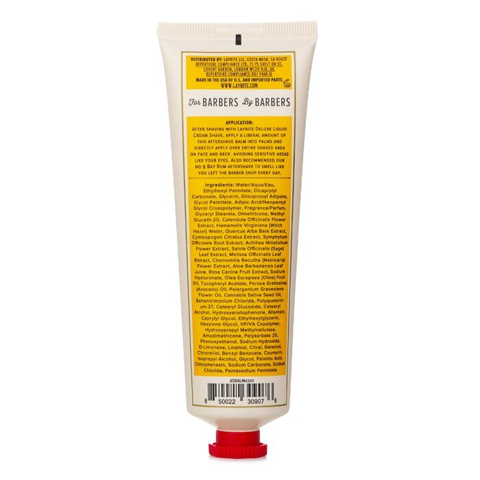Layrite Aftershave Balm 118ml/4oz