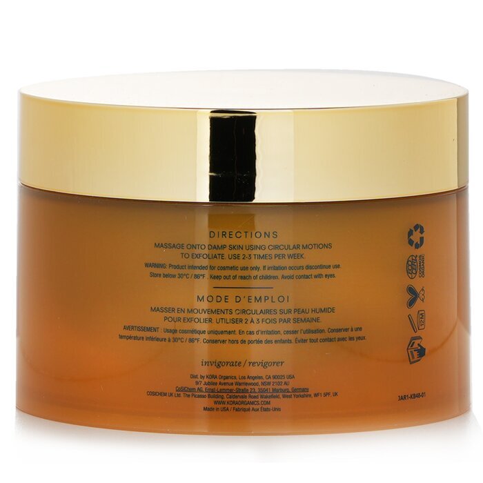 Kora Organics Invigorating Body Scrub 175ml/5.92oz