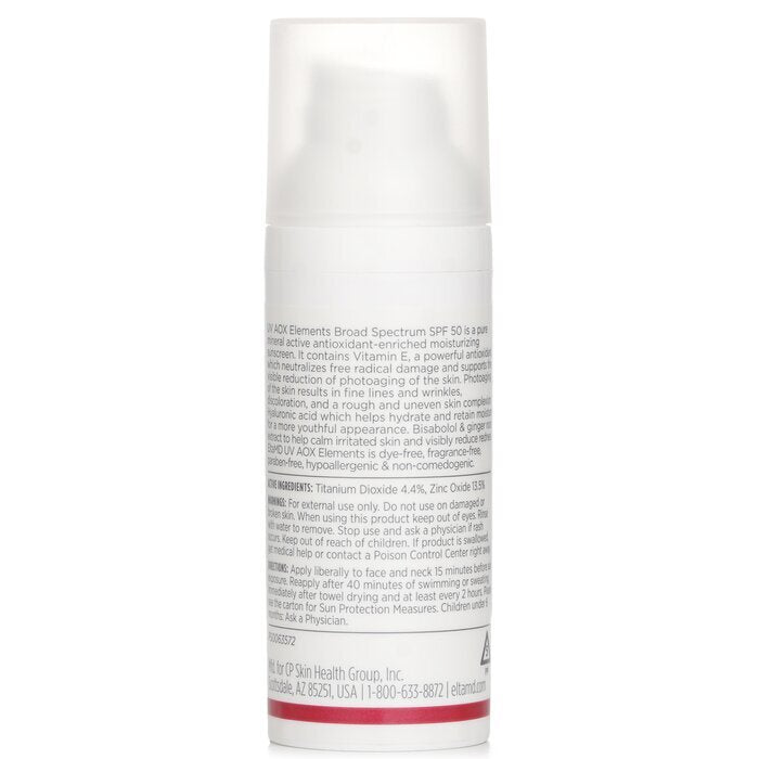 EltaMD UV AOX Elements Tinted Mineral Face Sunscreen SPF 50 48g/1.7oz