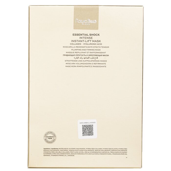 Natura Bisse Esssential Shock Intense Instant Lift Mask 4pcs