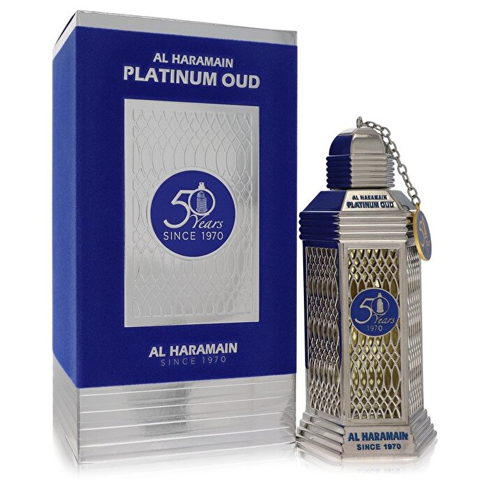 Al Haramain Al Haramain 50 Years Platinum Oud Eau De Parfum Spray (Unisex) 100ml/3.3oz