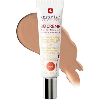 Erborian Bb Cream Au Ginseng 5-in-1 Baby Skin Effect Spf20 Dore 15ml