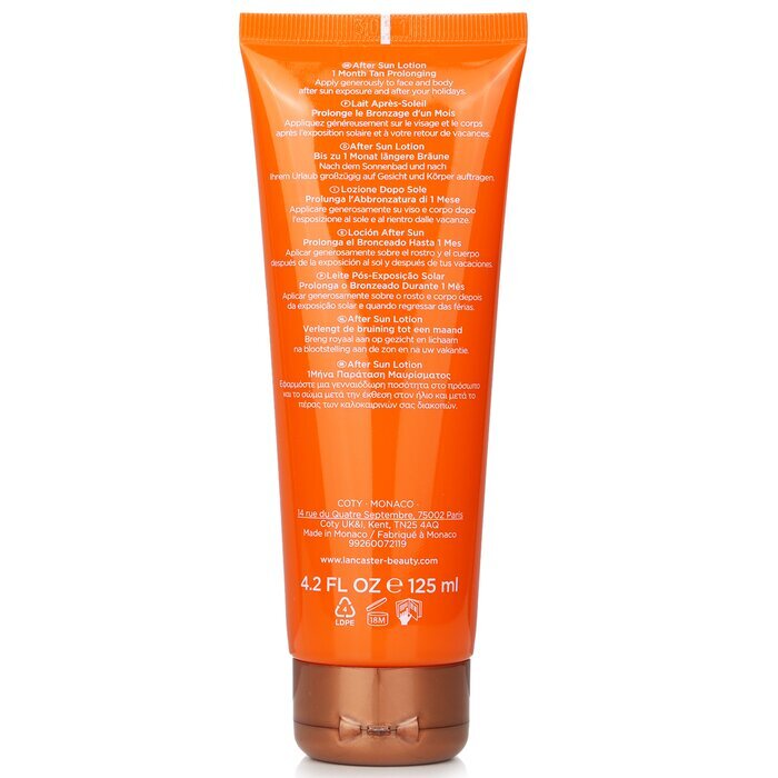 Lancaster Golden Tan Maximizer 1 Month Tan Prolonging After Sun Lotion 125ml