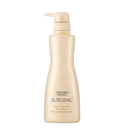 Professional Sublimic Aqua Intensive Treatment Dry Damaged Hair - 450g Refill