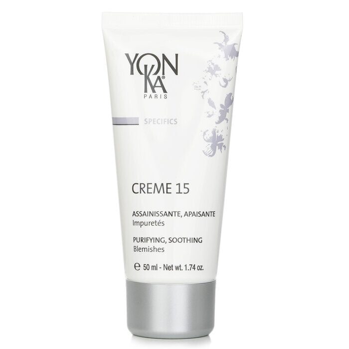 Yonka Specifics Creme 15 With Burdock - Purifying, Soothing (For Blemishes) 50ml