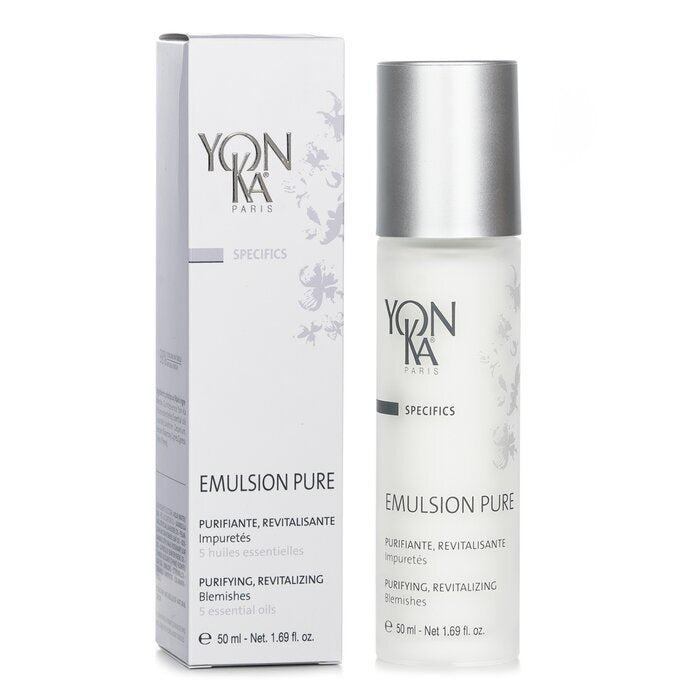 Yonka Specifics Emulsion Pure With 5 Essential Oils - Purifying, Revitalizing (For Blemishes) 50ml