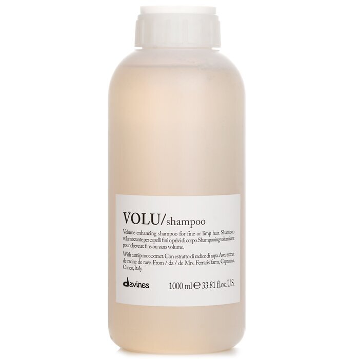 Davines Volu Volume Enhancing Shampoo (For Fine or Limp Hair) 1000ml