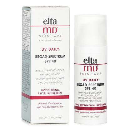 EltaMD UV Daily Moisturizing Facial Sunscreen SPF 40 -(Packaging Random Pick) 48g