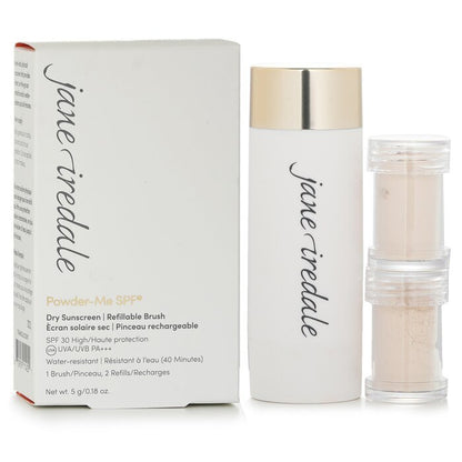 Jane Iredale Powder Me Refillable Brush (1x Brush, 2x Refills) - Translucent 2x2.5g