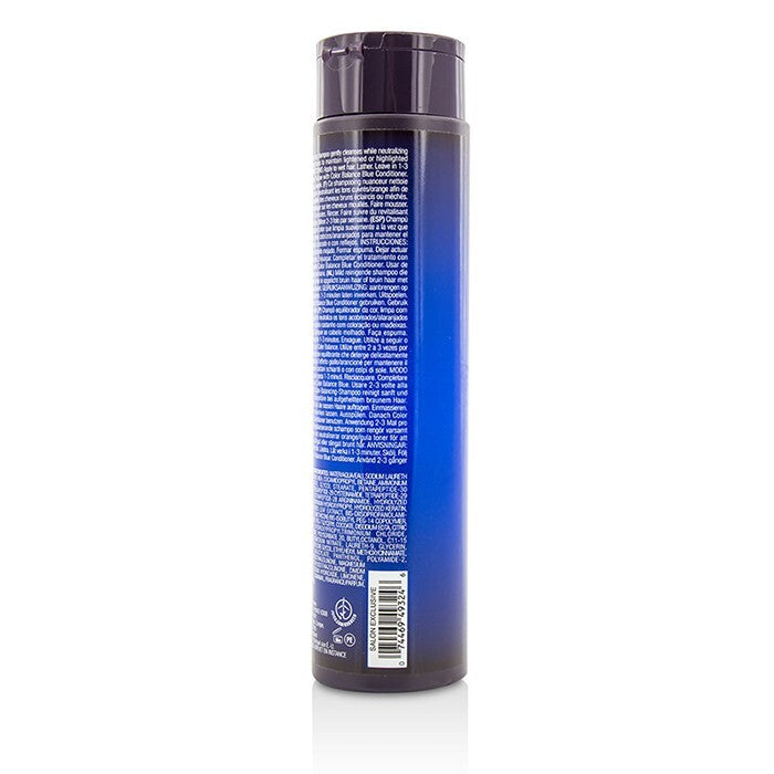 Joico Color Balance Blue Shampoo (Eliminates Brassy/Orange Tones on Lightened Brown Hair) 300ml