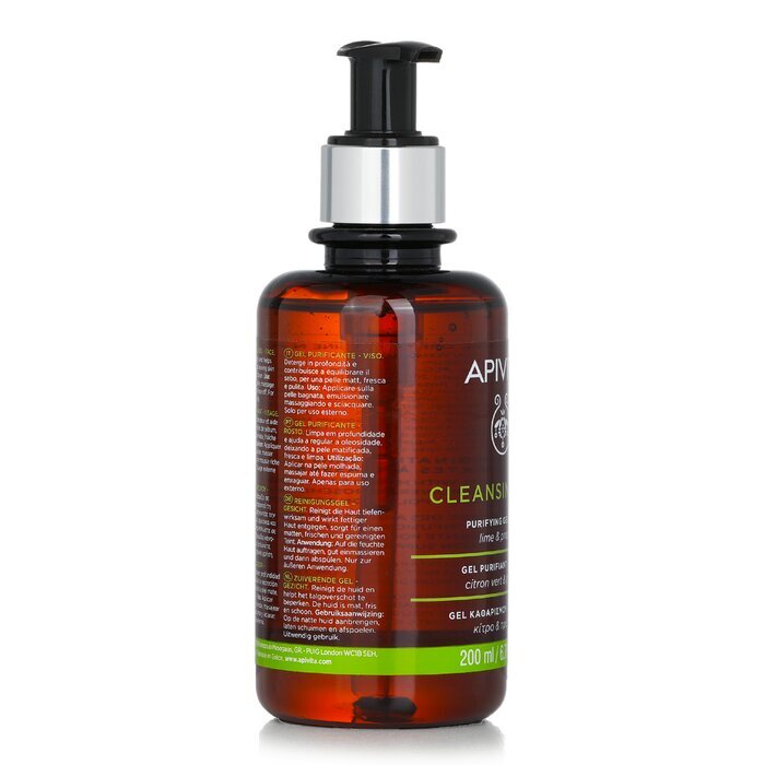 Apivita Purifying Gel With Propolis & Lime - For Oily/Combination Skin 200ml
