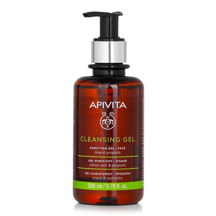 Apivita Purifying Gel With Propolis & Lime - For Oily/Combination Skin 200ml