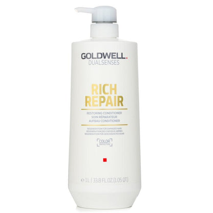 Goldwell Dual Senses Rich Repair Restoring Conditioner (Regeneration For Damaged Hair) 1000ml