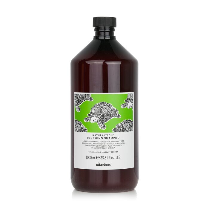 Davines Natural Tech Renewing Shampoo (For All Scalp and Hair Types) 1000ml