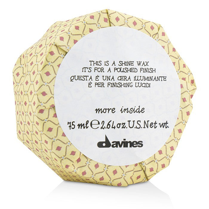 Davines More Inside This Is A Shine Wax (For A Polished Finish) 75ml
