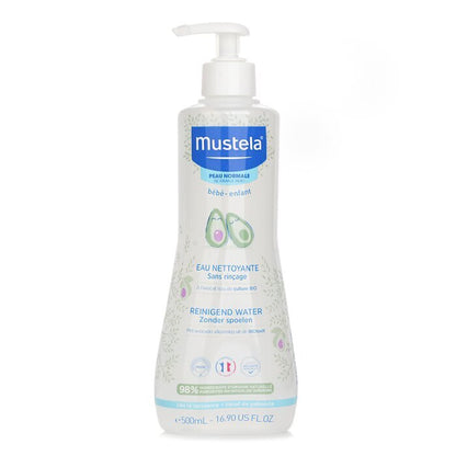 Mustela No Rinse Cleansing Water (Face & Diaper Area) - For Normal Skin(Random Packaging) 500ml