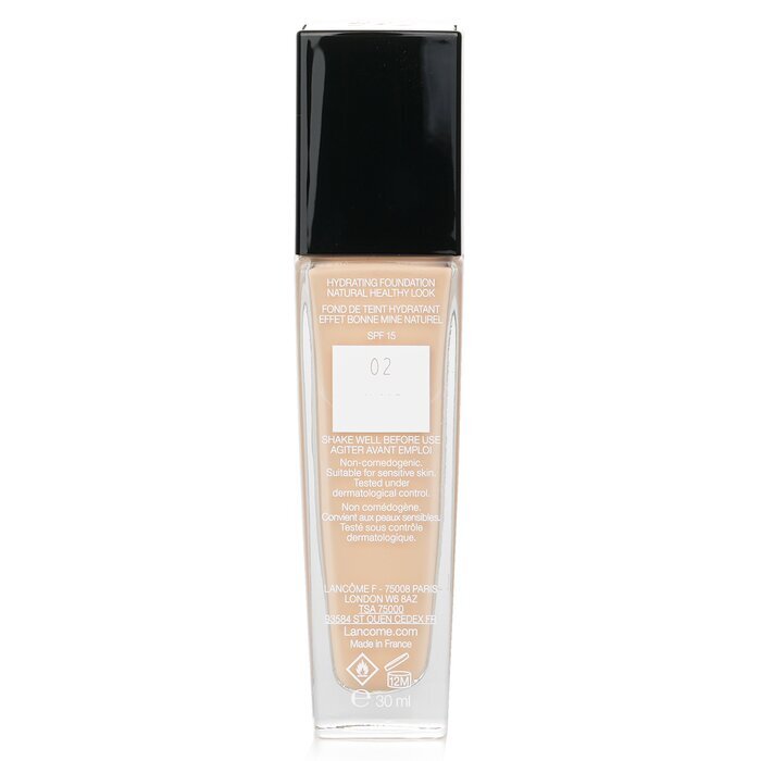 Lancome Teint Miracle Hydrating Foundation Natural Healthy Look SPF 15 -  02 Lys Rose 30ml