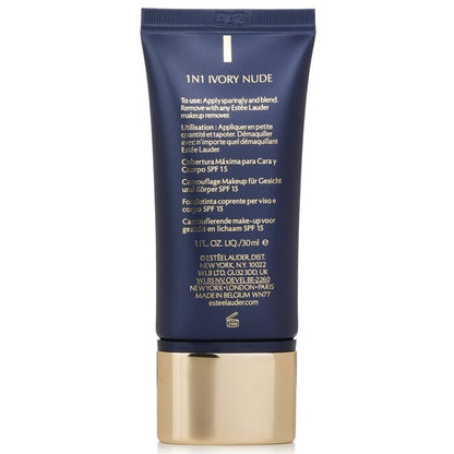 Estee Lauder Double Wear Maximum Cover Camouflage Make Up (Face & Body) SPF15 - 1N1 Ivory Nude 30ml