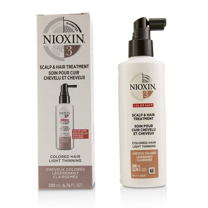 Nioxin Diameter System 3 Scalp & Hair Treatment (Colored Hair, Light Thinning, Color Safe) 200ml