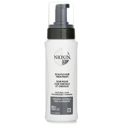 Nioxin Diameter System 2 Scalp & Hair Treatment (Natural Hair, Progressed Thinning) 200ml