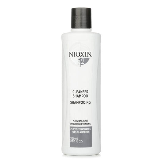 Nioxin Derma Purifying System 2 Cleanser Shampoo (Natural Hair, Progressed Thinning) 300ml
