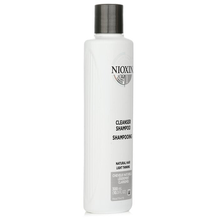 Nioxin Derma Purifying System 1 Cleanser Shampoo (Natural Hair, Light Thinning) 300ml
