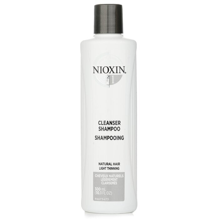 Nioxin Derma Purifying System 1 Cleanser Shampoo (Natural Hair, Light Thinning) 300ml