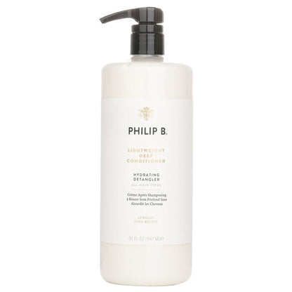 Philip B Lightweight Deep Conditioner -  Paraben-Free Formula (Hydrating Detangler - All Hair Types) 947ml