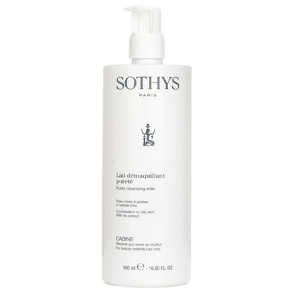 Sothys Purity Cleansing Milk - For Combination to Oily Skin, With Iris Extract (Salon Size) 500ml