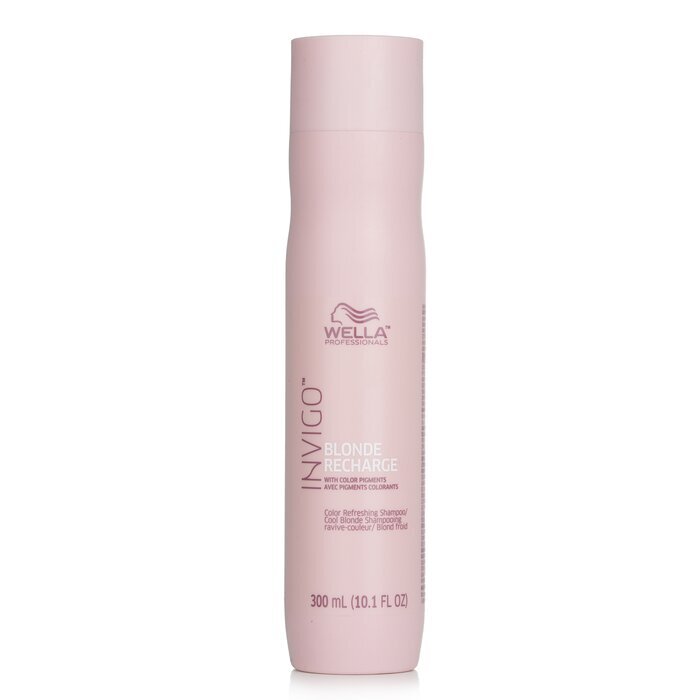 Wella Invigo Blonde Recharge Color Refreshing Shampoo -  Cool Blonde 300ml