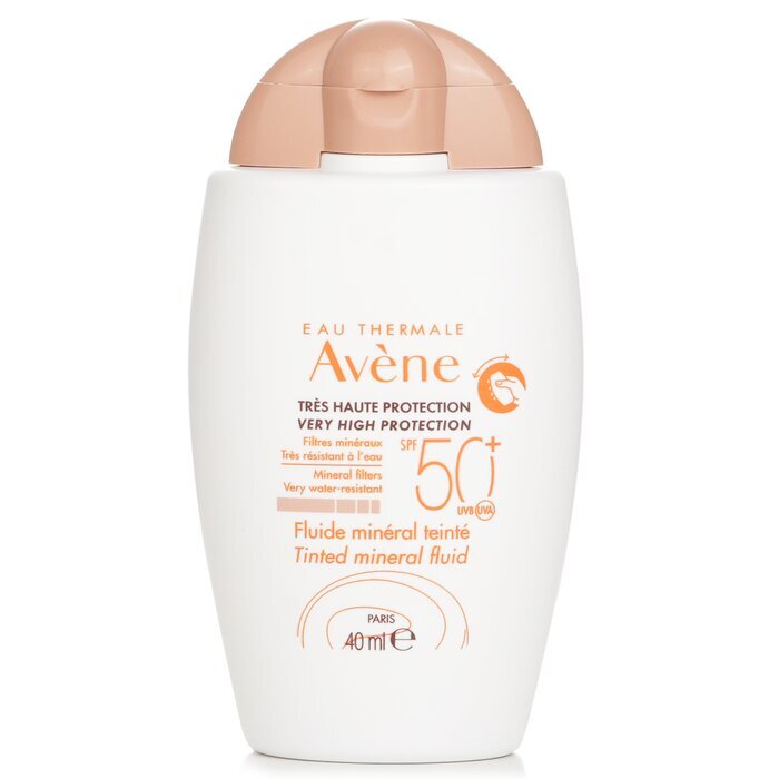 Avene Very High Protection Tinted Mineral Fluid SPF 50+ - For Sensitive & Intolerant Skin 40ml