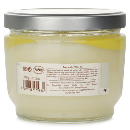 Sabon Body Scrub - White Tea 600g