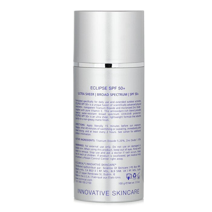 IS Clinical Eclipse SPF 50 Sunscreen Cream 100ml