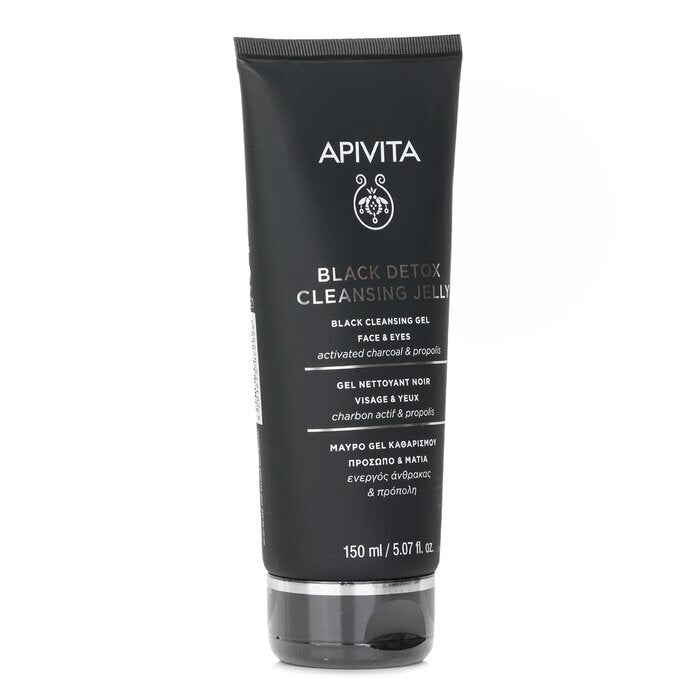Apivita Black Detox Cleansing Jelly For Face & Eyes 150ml