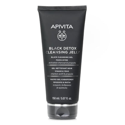 Apivita Black Detox Cleansing Jelly For Face & Eyes 150ml