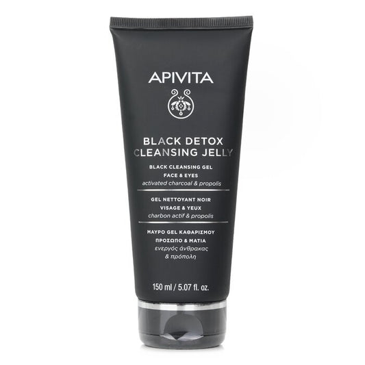 Apivita Black Detox Cleansing Jelly For Face & Eyes 150ml