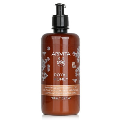 Apivita Royal Honey Creamy Shower Gel With Essential Oils - Ecopack 500ml