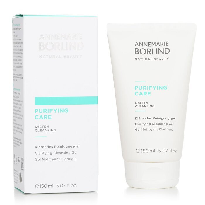 Annemarie Borlind Purifying Care System Cleansing Clarifying Cleansing Gel - For Oily or Acne-Prone Skin 150ml