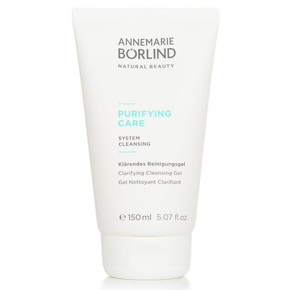 Annemarie Borlind Purifying Care System Cleansing Clarifying Cleansing Gel - For Oily or Acne-Prone Skin 150ml