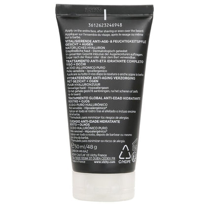 Vichy Homme Structure Force Complete Anti-Ageing Hydrating Moisturiser - For Face + Eyes 50ml