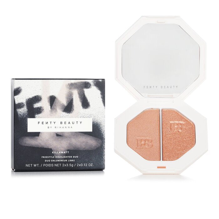 Fenty Beauty by Rihanna Killawatt Freestyle Highlighter Duo -  Afternoon Snack / Mo' Hunny 2x3.5g