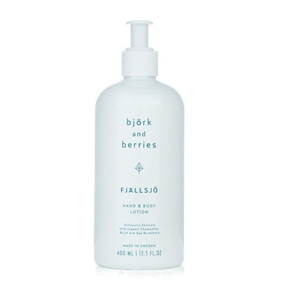 Bjork & Berries Fjallsjo Hand & Body Lotion 400ml/13.5oz