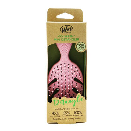 Wet Brush Go Green Mini Detangler -  Pink 1pc