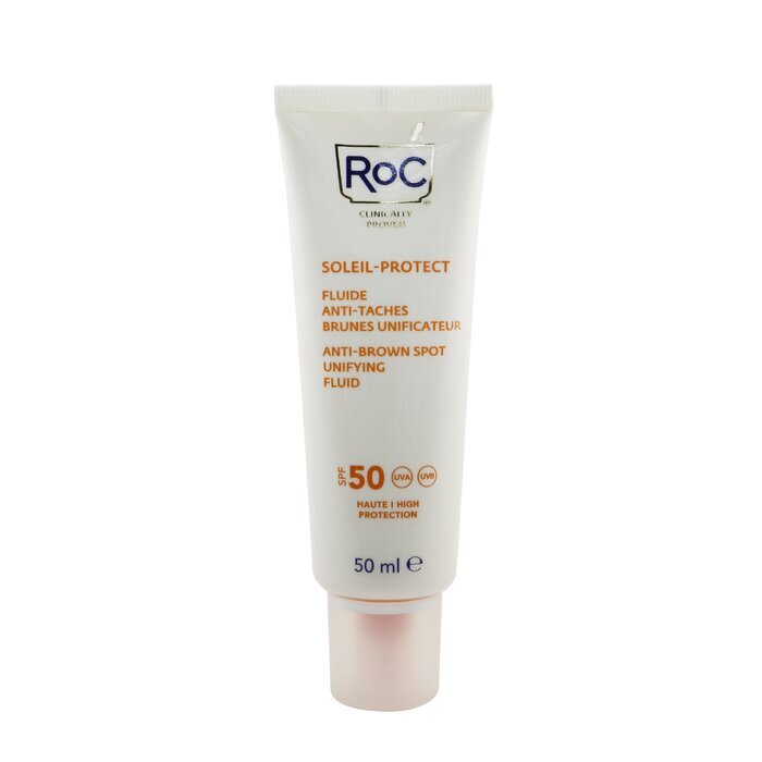 ROC Soleil-Protect Anti-Brown Spot Unifying Fluid SPF 50 UVA & UVB (Visibly reduces Brown Spots) 50ml