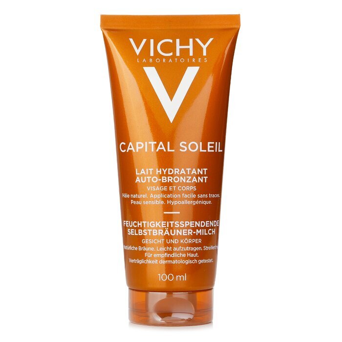 Vichy Capital Ideal Soleil Moisturizing Self-Tanning Milk - Face & Body 100ml