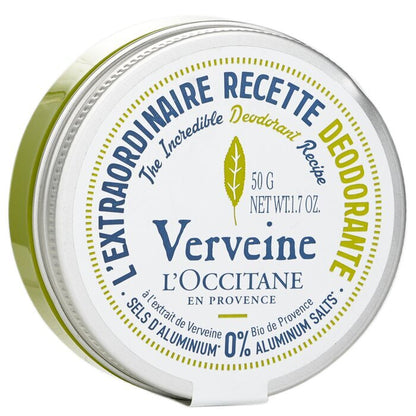 L'Occitane Verveine (Verbena) Deodorant - 0% Aluminum Salts 50g/1.7oz